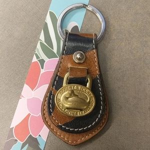 Authentic Dooney and Bourke Leather Key Chain